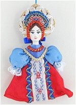  Blue and Red Doll